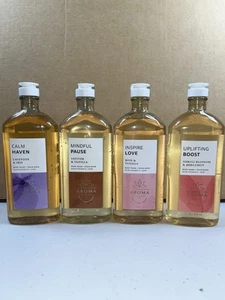 4 Bath & Body Works Aroma Calm Haven Body Wash Shower Gel 10 oz New Bundle Misc - Picture 1 of 5