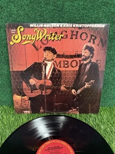 WILLIE NELSON KRIS KRISTOFFERSON SONGWRITER LP 1984 GREAT CONITION! VG+/VG+ - Picture 1 of 3