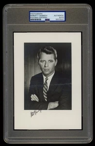 ROBERT F. KENNEDY RFK SIGNED S/W FOTOGRAFIE HANDSIGNIERT PSA/DNA RAR - Bild 1 von 2
