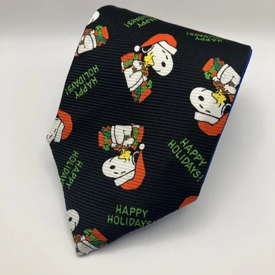 Corbata reversible Peanuts Happy Holidays 4”x56” Foto 1 de 4
