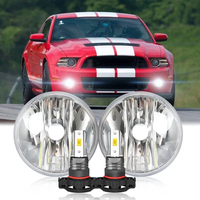 Par de luces antiniebla para Ford Mustang Shelby GT500 2007-2014 Foto 1 de 4