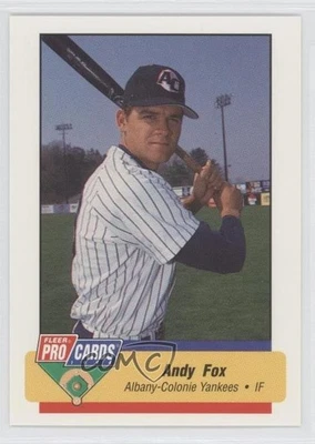1994 Fleer ProCards Minor League Andy Fox #1449 - Image 1 of 2