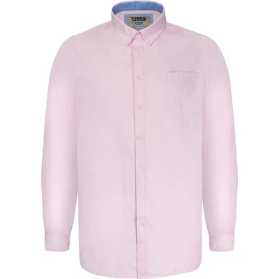 Duke - Camisa D555 Richard de Oxford de Manga Larga para Hombre UTDC462_21 - Imagen 1 de 3