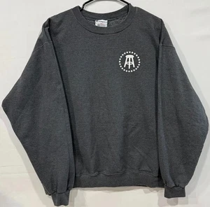 Champion x Barstool Sweatshirt Men's 2XL Charcoal Gray Crewneck Eco Fleece - Picture 1 of 5