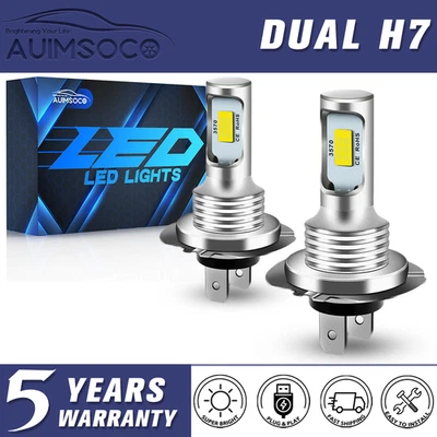 For Ducati Monster 696 750 796 797 1100 1200 LED Motorbike Headlight White Bulb - Image 1 of 4