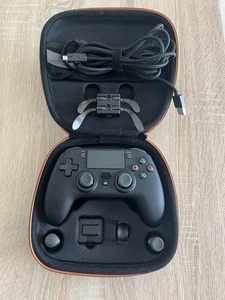 4 Paddle PowerA FUSION Pro Wireless Controller PS4, PS5 & PC |HardCase,3m Kabel  - Bild 1 von 10