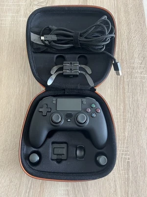 4 Paddle PowerA FUSION Pro Wireless Controller PS4, PS5 & PC |HardCase,3m Kabel  - Bild 1 von 4