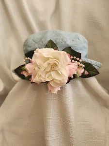 NWT Vtg Baby Gap Girls Denim Bucket Hat 6-12 Mo Custom - Picture 1 of 8