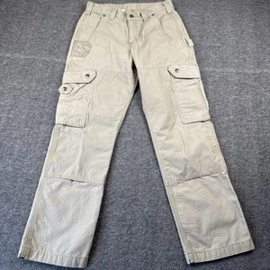 Carhartt Pants Mens 30x30 Beige Cargo Ripstop Double Knee Work Wear B342 - Picture 1 of 7