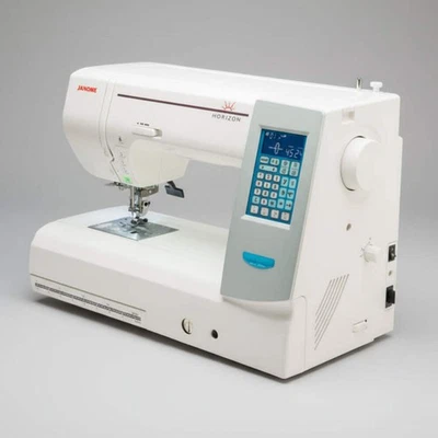 JANOME Sewing Machine Memory Craft Special Edition White 8200QCP - Image 1 of 4