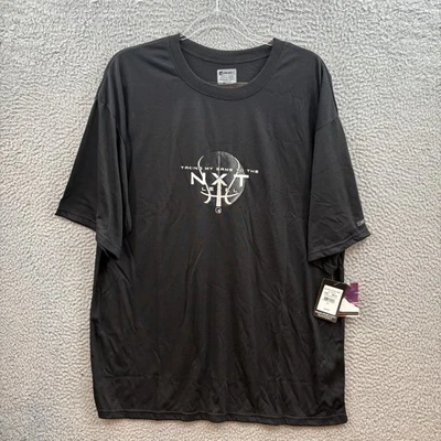 Vintage AND1 Basketball T Shirt Mens XL Black Performance Tee Y2K Deadstock VTG - Image 1 of 4