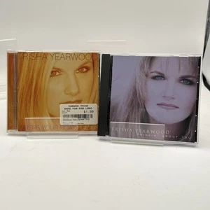 2FER Thinkin' about You & Where Your Road Leads Trisha Yearwood 2CD EX- & EX- - Picture 1 of 5