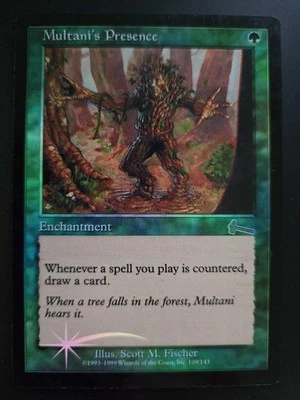 Multani's Presence MP FOIL Urza's Legacy MTG FREE SHIPPING - Image 1 of 2