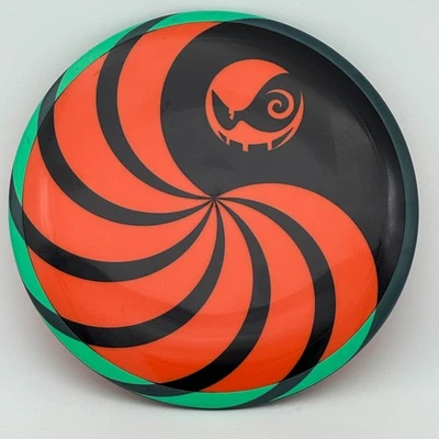 Axiom Neutron Crave 174 Madhatter custom dyed disc golf fairway driver spiral - Image 1 of 4