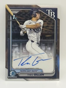 2024 Bowman Draft Chrome Prospect Auto Theo Gillen #CPA-TG Auto - Picture 1 of 2