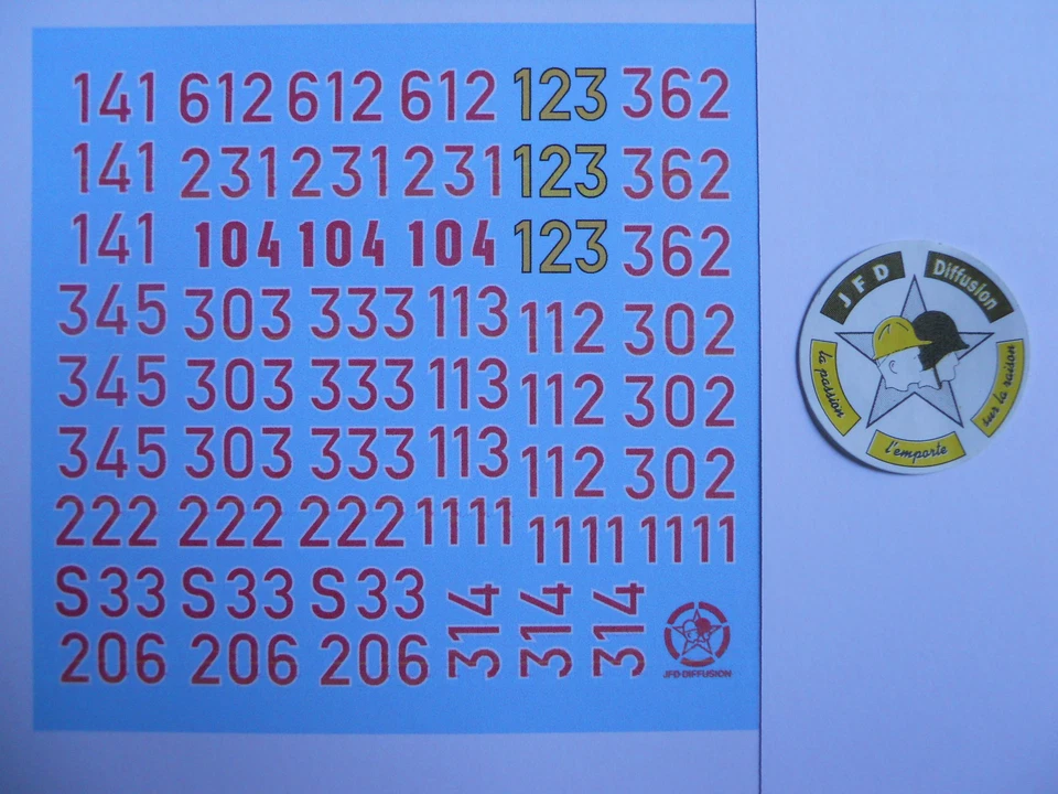 Hoja de calcomanías militares Solido tanques alemanes 2 1/50 Foto 1 de 1