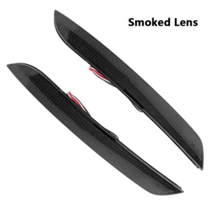 Red Lens LED Rear Bumper Reflector Stop Brake Light For BMW 528i 535i 550i 11-16 - Bild 1 von 7