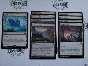 2 Sets 4x Spielsets LANDKARTEN - Innistrad Midnight Hunt - *NM* Magic MTG - Bild 1 von 3