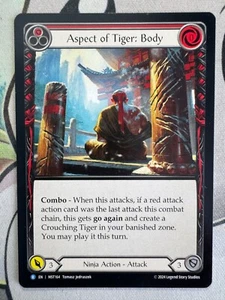Aspect of Tiger: Body Nonfoil Flesh and Blood TCG FABB258 - Picture 1 of 1
