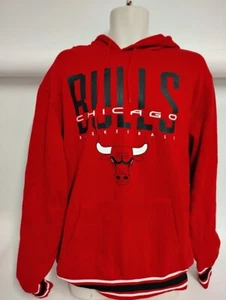 Ultra Juego Hombres para NBA Chicago Bulls Pullover Polar Sudadera con Capucha Sudadera Grande NUEVO - Imagen 1 de 3