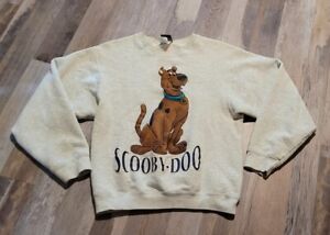 Vintage 1998 Scooby Doo Graphic Crewneck Sweatshirt Cartoon Network 90s Mens S