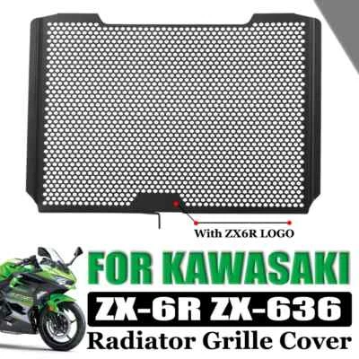 FOR KAWASAKI NINJA ZX6R ZX636 2013-2022 Radiator Grille Guard Protector Cover - Image 1 of 4
