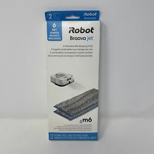 iRobot Authentic 4643569 Braava Jet 2er-Pack reinigende & waschbare Nasswischpads - Bild 1 von 2