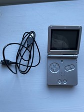 Nintendo Game Boy Advance SP Silver/Platinum Handheld System AGS-001 GBA SP