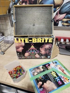 Vintage Lite Brite With Accessories Used Tested - Bild 1 von 5