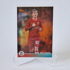 2021/22 Topps Liverpool Team Set - Max Woltman Liverpool FC ROOKIE /25