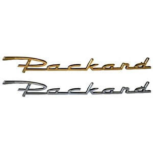 "Packard" Rear Fender & Deck Lid Script | 1957-58 Packard | NOS - Picture 1 of 3