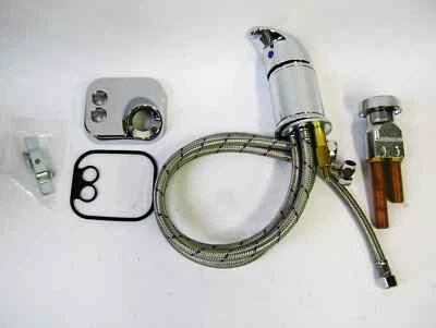 Kit de aspirador de grifo de tazón de champú de salón de un solo mango Foto 1 de 4