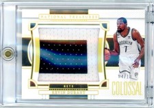 2022-23 Panini National Treasures Kevin Durant Gold Colossal Game Used Patch /10