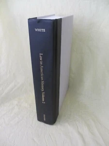 Law in American History V2 White book H/C reconstruction- 1920's study history - Foto 1 di 7