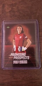 2021 Parkside NWSL Sydney Schneider Promising Prospects Red Washington Spirit