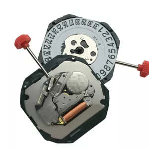 Orologio al quarzo movimento data a 3' con stelo e batteria regolabili per Miyota 2315 - Foto 1 di 7