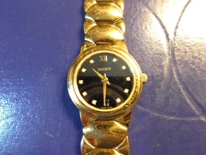 Tissot Damenuhr vergoldet Retro - Bild 1 von 3