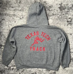 Russell Athletic Texas Tech Track Hoody Vintage 1980’s Womens Sz L - Picture 1 of 6