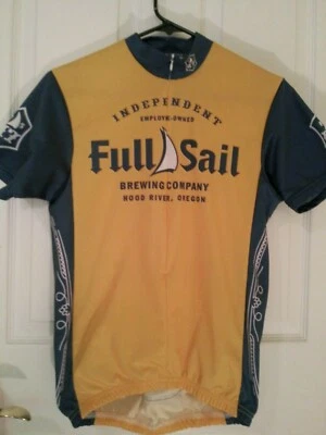  Camiseta de ciclismo Full Sail Brewing Company Oregon talla pequeña Foto 1 de 4