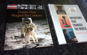 EVENTS THAT SHAPED THE CENTURY & INVENTIONS THAT CHANGE THE WORLD - HC BOOKS - Picture 1 of 14