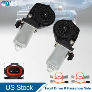 Pair Front Window Motor For Lincoln Continental 1980-1987 Town Car 1981-1989 - Picture 1 of 21