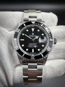 1987 Rolex Submariner Date 168000 Triple-Zero "Ghost Reference" 40mm Automatic - Picture 1 of 13