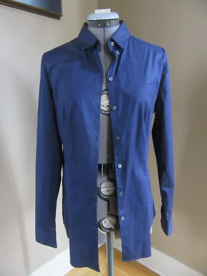 Blusa de manga larga azul marino talla 10 nueva con etiquetas boss by HUGO BOSS by HUGO BOSS para mujer Foto 1 de 4