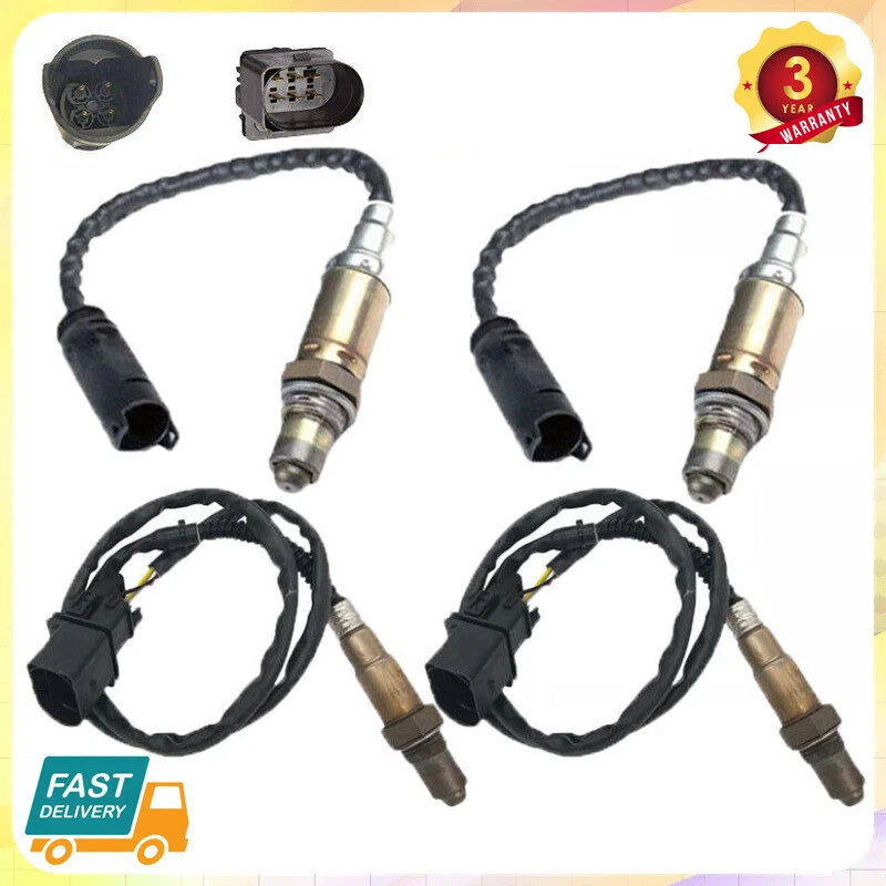 Upstream&Downstream Set of 4 Oxygen Sensors Fit For BMW M5 M6 5.0L V10 2006-2010 - Image 1 of 4