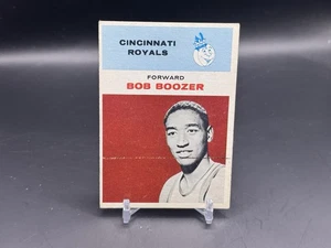 1961-62 Fleer Basketball Bob Boozer Rookie Cincinnati Royals #6 - Picture 1 of 2