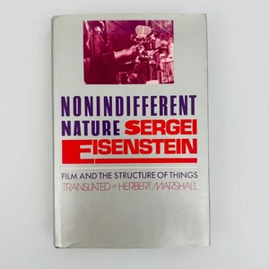 Nonindifferent Nature Sergei Eisenstein 1987 First Edition Film Theory Cambridge - Picture 1 of 9
