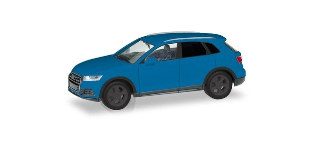 Audi Q5 bleu - HERPA 028622-002 - HO 1/87