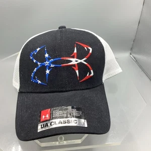 Under Armour Fishing USA, UA Classic Fit Heat Gear Adjustable Cap Black - Bild 1 von 4