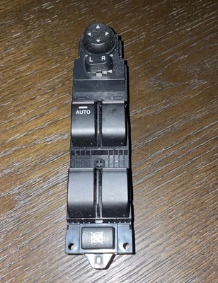 Interruptor de ventana principal Mazda 3 2010 2011 2012 2013 lado del conductor BBM2 66 350B Foto 1 de 3