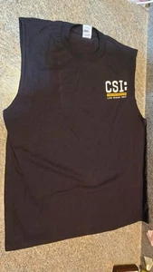 CSI LAS VEGAS UNIT Crime Scene Investigation black t-shirt No Sleeves (B3) - Bild 1 von 12